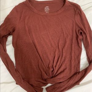 Aerie Rust Top